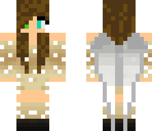 deer girl with wings