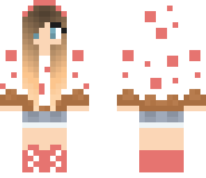 girl in cake hoodie