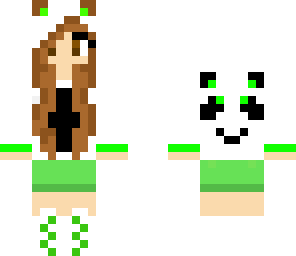 green panda gamer