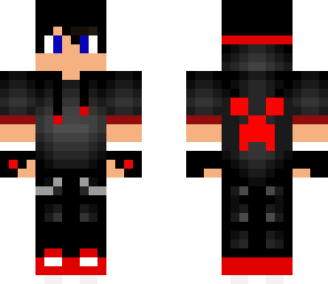 red creeper hoodie boy