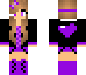 purple girl