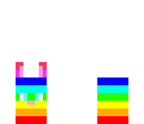 rainbow bunny