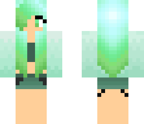 turquoise girl