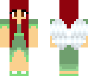 angel of the forest with redhair