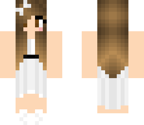 white dress