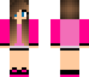 pink headphone girl