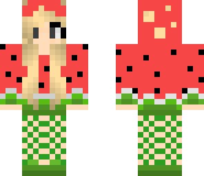 watermelon cute girl