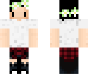 chibi flower crown boy