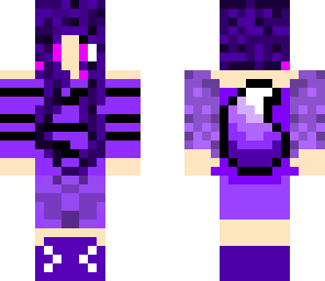purple dj girl