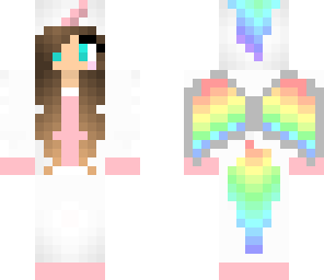 rainbow unicorn girl