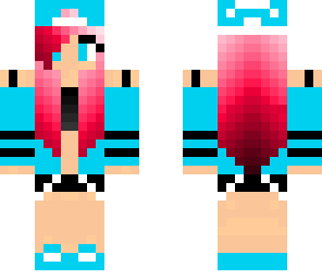 cute blue tomboy