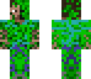 creeper infected steve