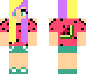  summery watermelon girl