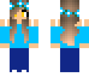 caual in blue