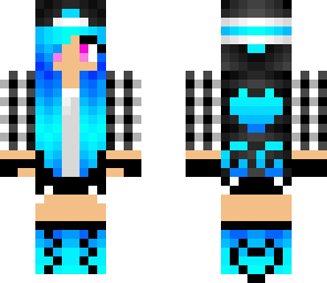 blue flamegirl
