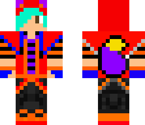 rainbow wolf boy