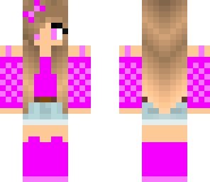 girl in purple
