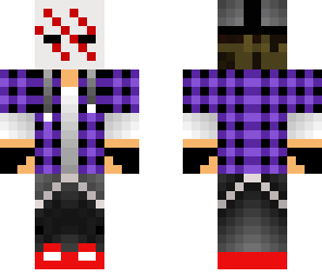 masked purple homeboy