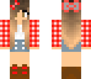 brunette country girl