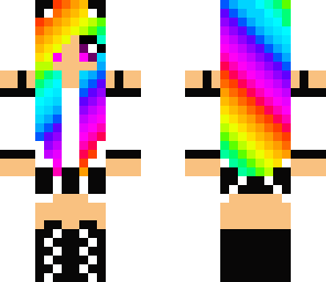 rainbow girl