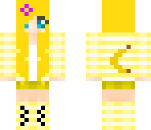 banana girl fixed hair
