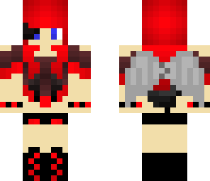 fire demon girl