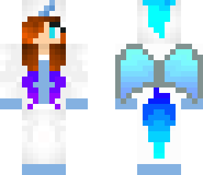 blue unicorn girl