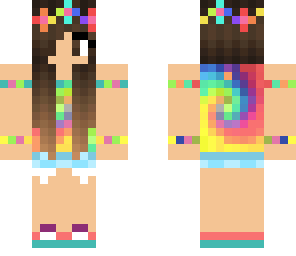 ti-dye girl