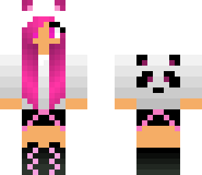 pink panda girl