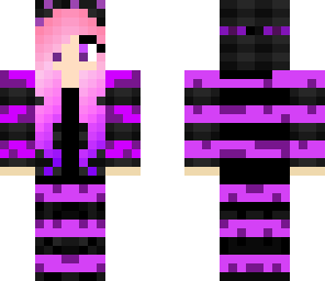 ender girl gaming paint splash