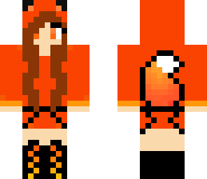 omg its fire fox skin