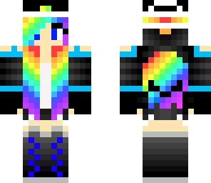rainbow skull
