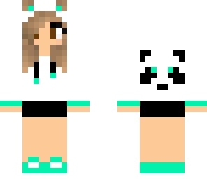 panda girl minty