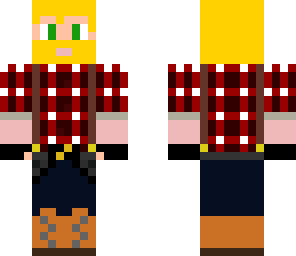 blonde lumberjack