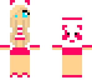 pretty panda girl