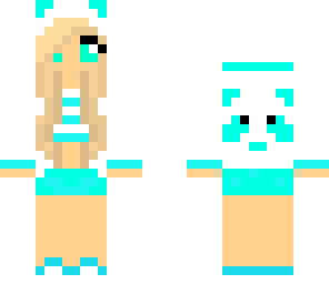 blue panda