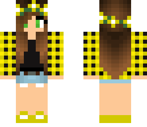 yellow tumblr girl