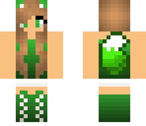 green fox girl