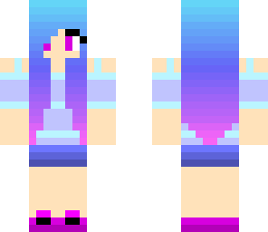 pastel rainbow girl