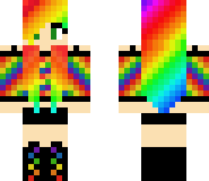 rainbow girl