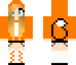 orange wolf girl