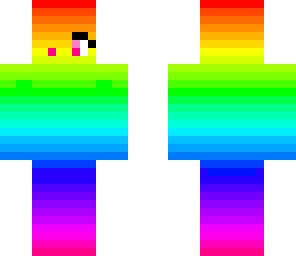 rainbow girl