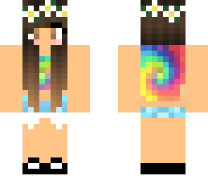 tie die girl