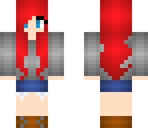 red hair cute