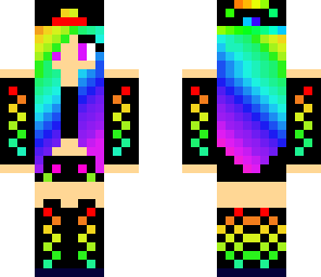 rainbow girl