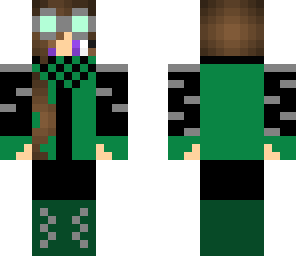 awesome brown hair girll colour green