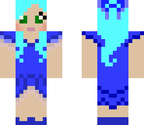 blue super girly gamer