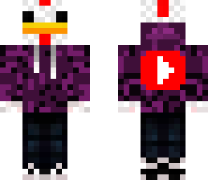 purple edition chicken youtuber