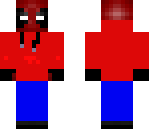 deadpool in a hoodie