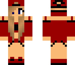 red music hooded girl